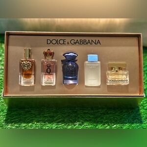 Dolce & Gabbana Mini Fragrance Collection - Gold, Pink, Blue, White